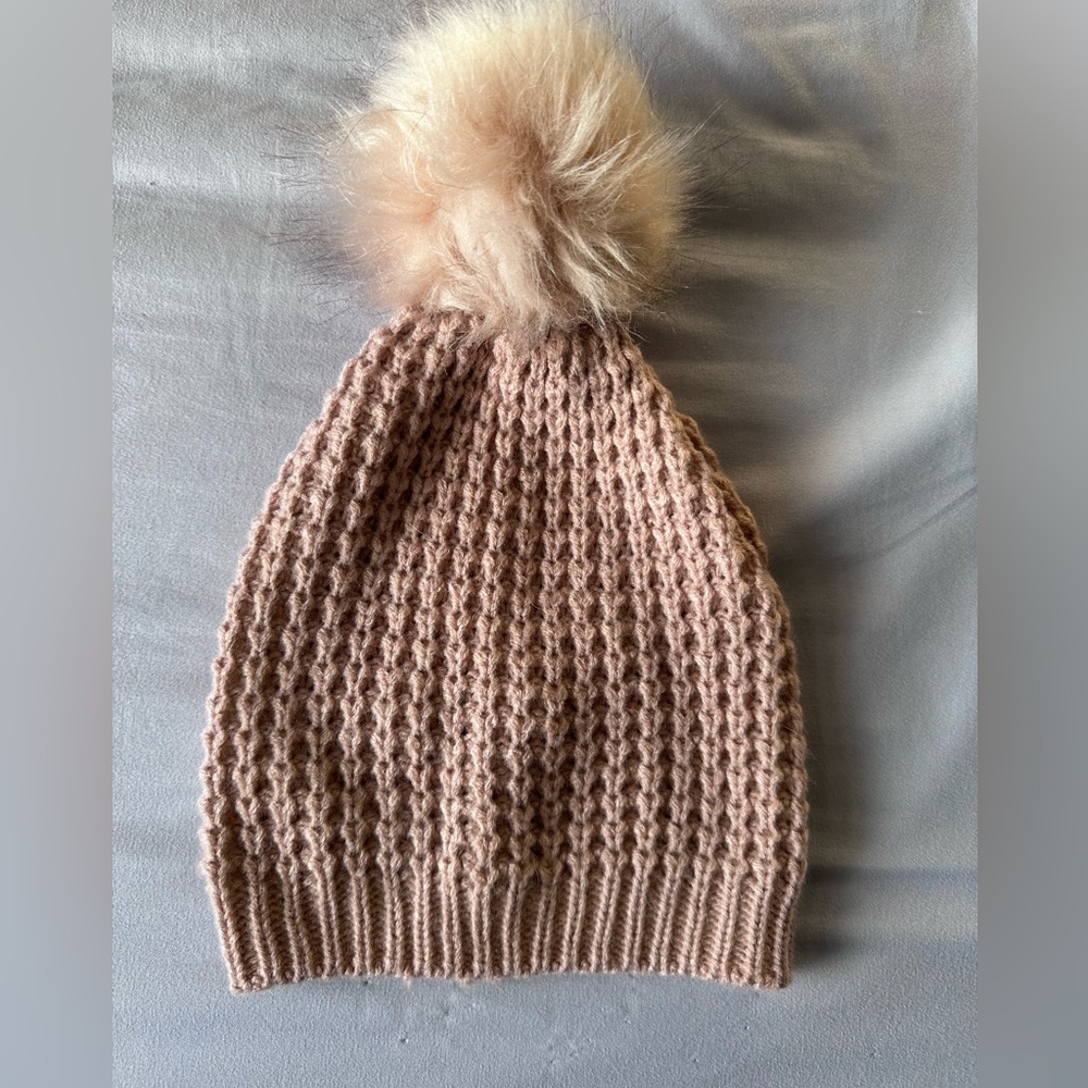 Pink beanie